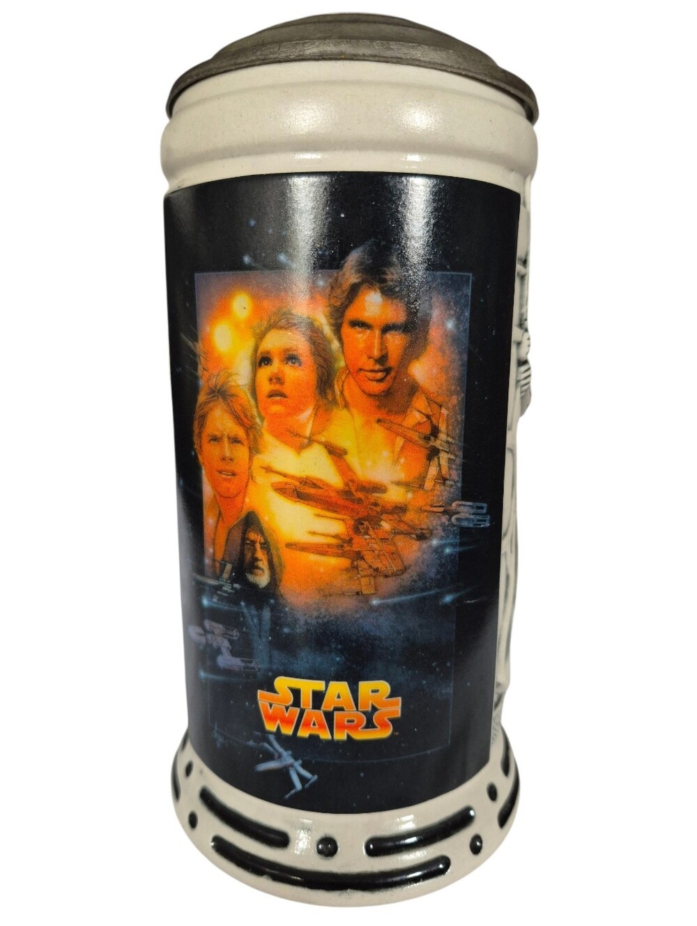 1998 Limited Edition Star Wars Stein Mug Pewter Lid